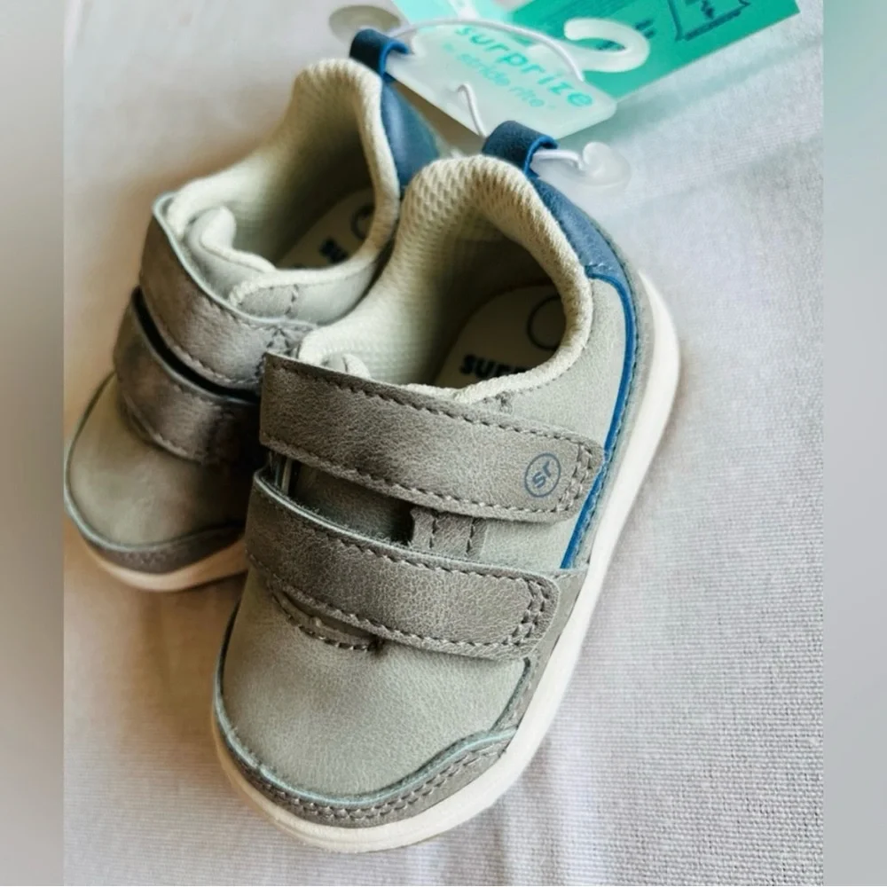 Stride Rite Surprize Baby Boys Velcro Memory Foam Sneakers 3C